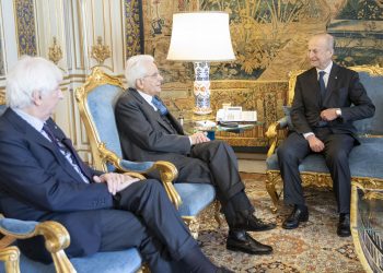Il Presidente Mattarella ha ricevuto il Presidente della Federazione nazionale dei Cavalieri del Lavoro, Sella