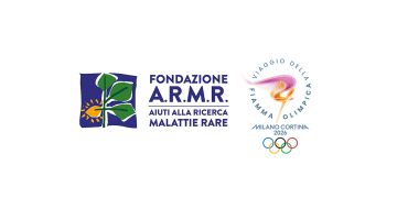 FIAMMA OLIMPICA A BERGAMO PER LA FONDAZIONE A.R.M.R.